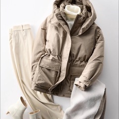 【定価12,500円】ハイブリッドダウンコートの画像