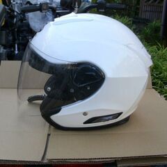 美品！ジェット　ヘルメット（白）中古品◆彦根市～の画像