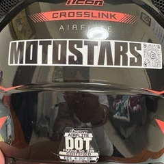 ICON フルフェイスヘルメット ミラーシールドの画像