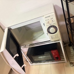 【お譲り先確定済】電子レンジの画像