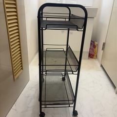 【お譲り先確定済】IKEA スチールラックの画像