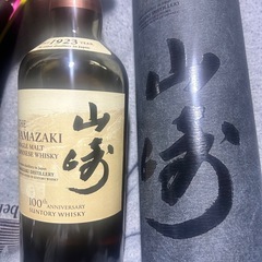 ウイスキー 　山崎スモーキーバッチ  ザ・セカンド43度 700ml（筒型箱付き）の画像