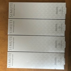 SILKRYSTAファンデーション、SIMUTEホワイティングクリームの画像