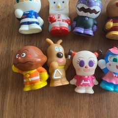 アンパンマン　指人形　ミニフィギュアの画像