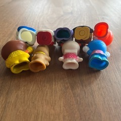 アンパンマン　指人形　ミニフィギュアの画像