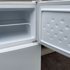 ★動作〇★ 清掃済 保障有 冷蔵庫 maxzen JR118ML01 WH 118L 2020年製 2ドア 冷凍冷蔵庫 単身者 一人暮らし 向けの画像