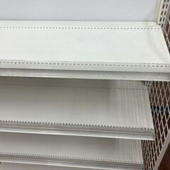 スチール製　4段　オカムラ製◆背面片面システム什器陳列棚 ◆幅970㎜高1200㎜ D570㎜  ドラックストアコンビニ等の画像