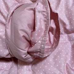 ダウンのかいまき　軽くて暖かい　Mの画像