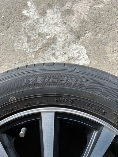 レイジー　ダンロップ4本　175/65R14