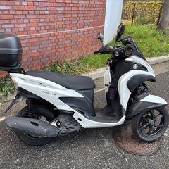 【YAMAHA トリシティ125 LEDライト　側車付き登録　トライク　普通免許の画像