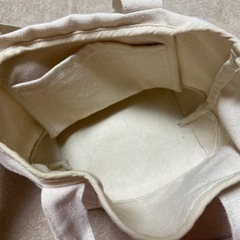 スターバックス アイボリー キャンバストートバッグの画像