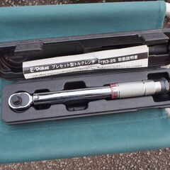 【交渉中】トルクレンチ 差込角 9.5mm 20-110N・m （イーバリュー /ETR3-110）未使用の画像