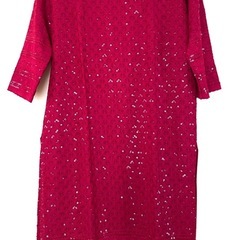 インド　パンジャピー風上下とショールの画像