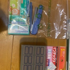 文房具一式の画像