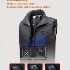 訳あり　新品　電熱ベスト　ヒーターの画像