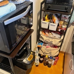 ニトリ　炊飯器ラック、キッチンラックの画像