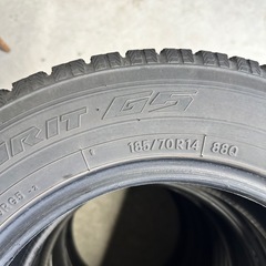 185/70R14　タイヤのみ　4本セット　   の画像