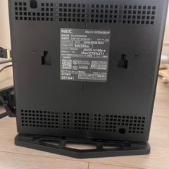 【NEC Wi-Fiルーター Aterm WX5400HP】動作確認済み／説明書なし／初期化済の画像