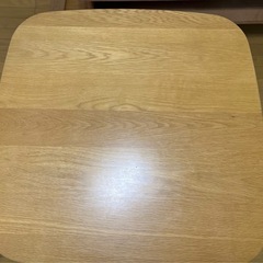 ダイニングテーブル　75cm 2人用　オークの画像