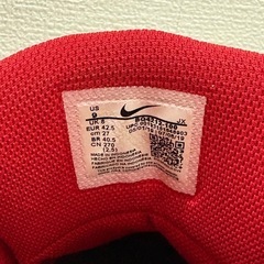 Air Flight スニーカー US 9 ホワイト/レッドの画像