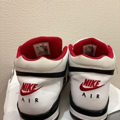 Air Flight スニーカー US 9 ホワイト/レッドの画像
