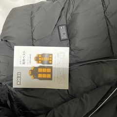 電熱ベスト　ヒーターベスト　メンズ　レディース　黒　L　の画像