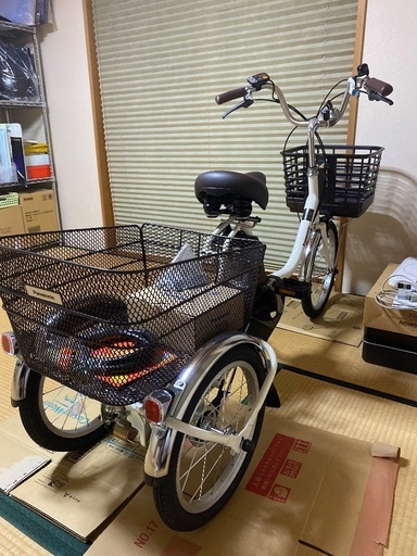未使用品（新品）電動アシスト3輪車
