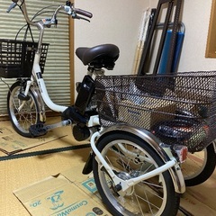 未使用品（新品）電動アシスト3輪車の画像