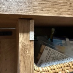 キッチンカウンター 食器棚の画像