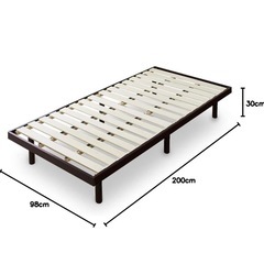 シングル用ベッドフレームの画像