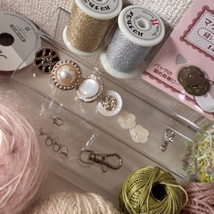 【毛糸 大量セット 約60玉＋道具一式】まとめ売りします🧶の画像