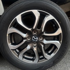 デミオdj5  純正ホイール付きタイヤの画像