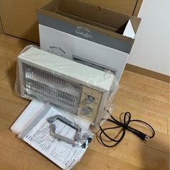 【電気ストーブ】レトロ　800W,400Wの画像