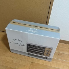 【電気ストーブ】レトロ　800W,400Wの画像
