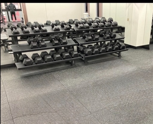 ヘックスラバーダンベルフルセット