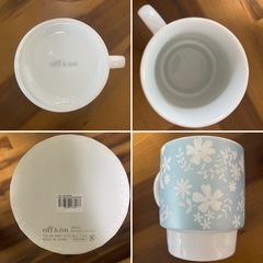 ♡新品♡off&on マグカップ 4個セットの画像
