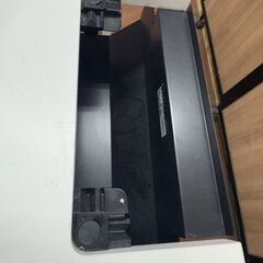 オカムラ製　事務机　W1400　D700　H720　袖机付　鍵なし　引き取り：田川郡香春町の画像