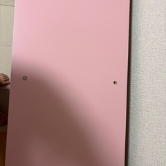 ぼん家具 カラーボックス 幅60×高さ89cm 木製 収納ケース 本棚 収納ボックス ピンク　組立済の画像