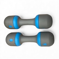 🏋️‍♂️可変式ダンベル（おそらく10kgセット）水色✨の画像