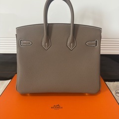 エルメス　バーキン25 K刻印　エトゥープの画像