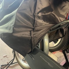 自転車チャイルドシートカバーの画像