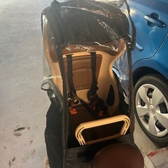 自転車チャイルドシートカバーの画像