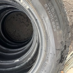 バリ山　DUNLOP ダンロップ　SJ8 225/65R17 スタッドレス　タイヤ　2021年製　17インチの画像