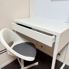 勉強机+椅子セット　子供用　の画像