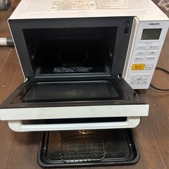 山善 オーブンレンジ 18L ホワイト YRJ-F181V 2020年製品の画像