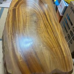一枚板テーブルお譲りしますの画像