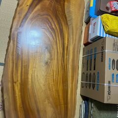 一枚板テーブルお譲りしますの画像