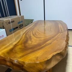 一枚板テーブルお譲りしますの画像