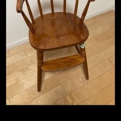 ベビーチェア　子供椅子　KASHIWA　飛騨家具の画像