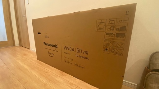 Panasonic製VIERA 50インチw90a 2025年購入